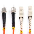 High quality fiber optical Patch cord MM Multimode duplex 2 Core SC-ST jumper 3M 5M 10M